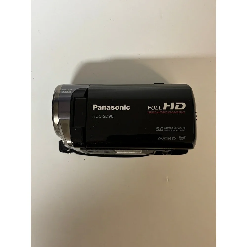 Panasonic HDC-SD90 Full HD 1080p Camcorder 3D Compatible Black SD90KCP OPEN BOX